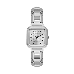 Armani Exchange Leila AX5720 Women's Watch – Silver Dial & Silver Stainless Steel Bracelet
