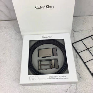 White Calvin Klein Gift Box packaging for men's accessories