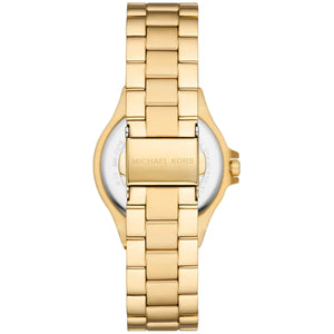 ظهر ساعة Michael Kors Lennox MK7278 الأصلي موضح عليه كود الموديل والباركود
