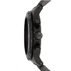 Michael Kors MK8161 Men’s Black Dial Black Stainless Steel Madison Chronograph Watch - Luxury Hub Store