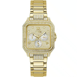 Guess Deco GW0472L2 women's watch - gold dial gold steel strap