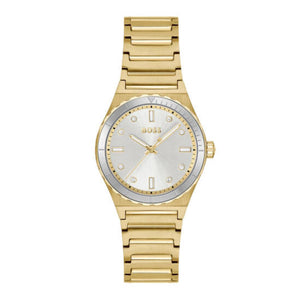 Hugo Boss Candor Sport 1502789 Women's watch - gold-tone dial gold-tone steel strap