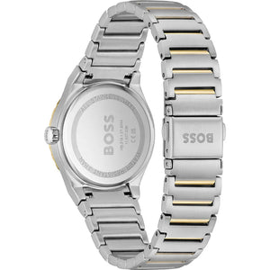 Hugo Boss Candor Sport 1502790 Women's watch - silver dial two-tone steel strap angle