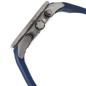 Right side angled view of Hugo Boss 1513821 highlighting the robust gunmetal grey case