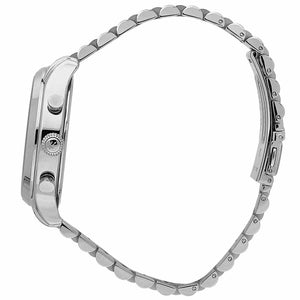 Side profile view showing the slim 11mm case thickness and vintage-style pushers