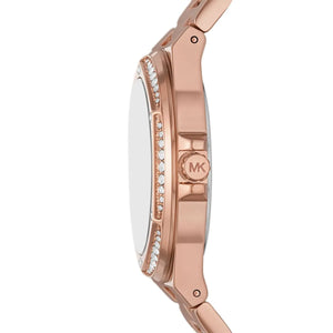 Side view of Michael Kors MK1063 showing Lennox case thickness and crown