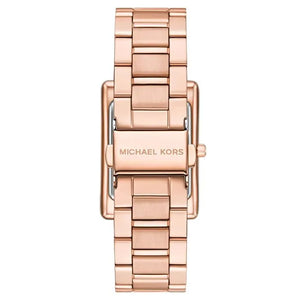 Original case back of Michael Kors Maren MK4905 with engraved model number