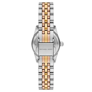 Original case back of Michael Kors Lexington MK4987 with engraved model number