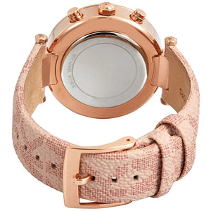 Rose gold buckle clasp with Michael Kors logo for MK6935 Parker watch