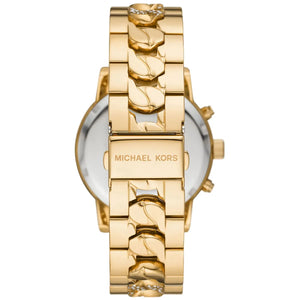 Back case of Michael Kors MK6937 with engraved logo and model number