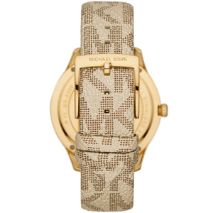 Back case of Michael Kors MK6999 with engraved logo and model number