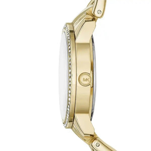 Michael Kors Nini MK3235 women's watch - gold dial gold steel strap