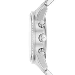 Michael Kors Ritz MK7301 women's chronograph watch - side profile view
