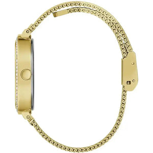 Guess Tapestry GW0354L2 women's watch - gold dial gold mesh strap