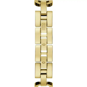 Guess Gia GW0683L2 women's watch - silver dial gold steel chain strap