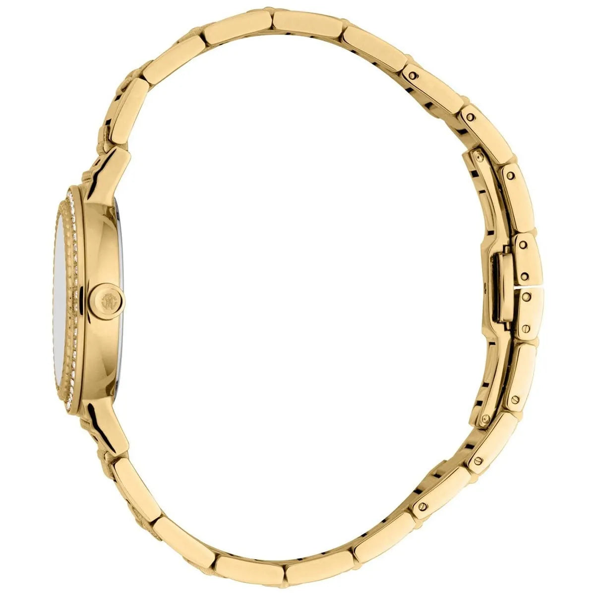 Roberto Cavalli Donna Glam RC5L098M0025 women's watch - gold steel strap view