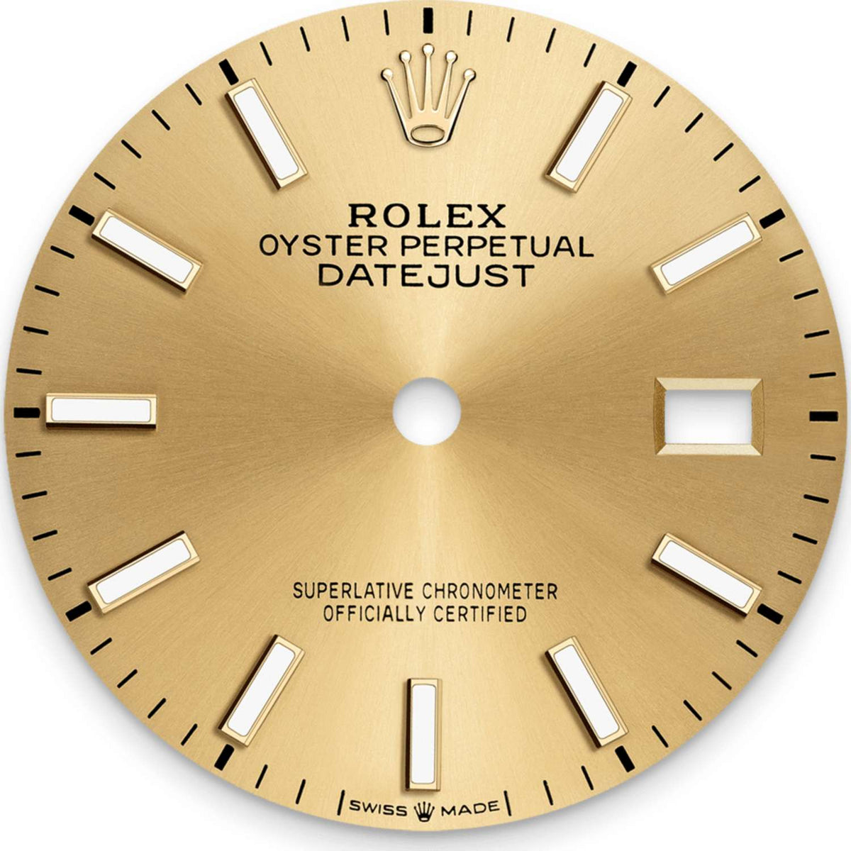 Rolex Datejust 36mm unisex mirror watch, champagne dial – view 2