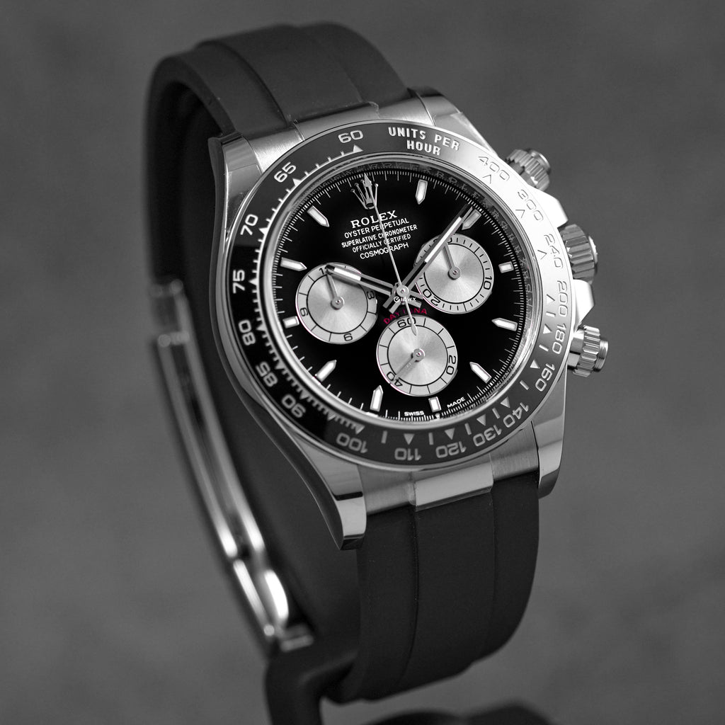 Rolex Daytona men's mirror watch, black dial – view 2