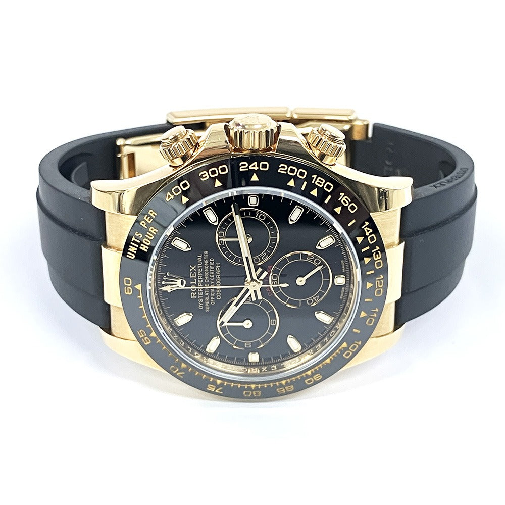 Rolex Daytona men's mirror watch, black dial – view 2