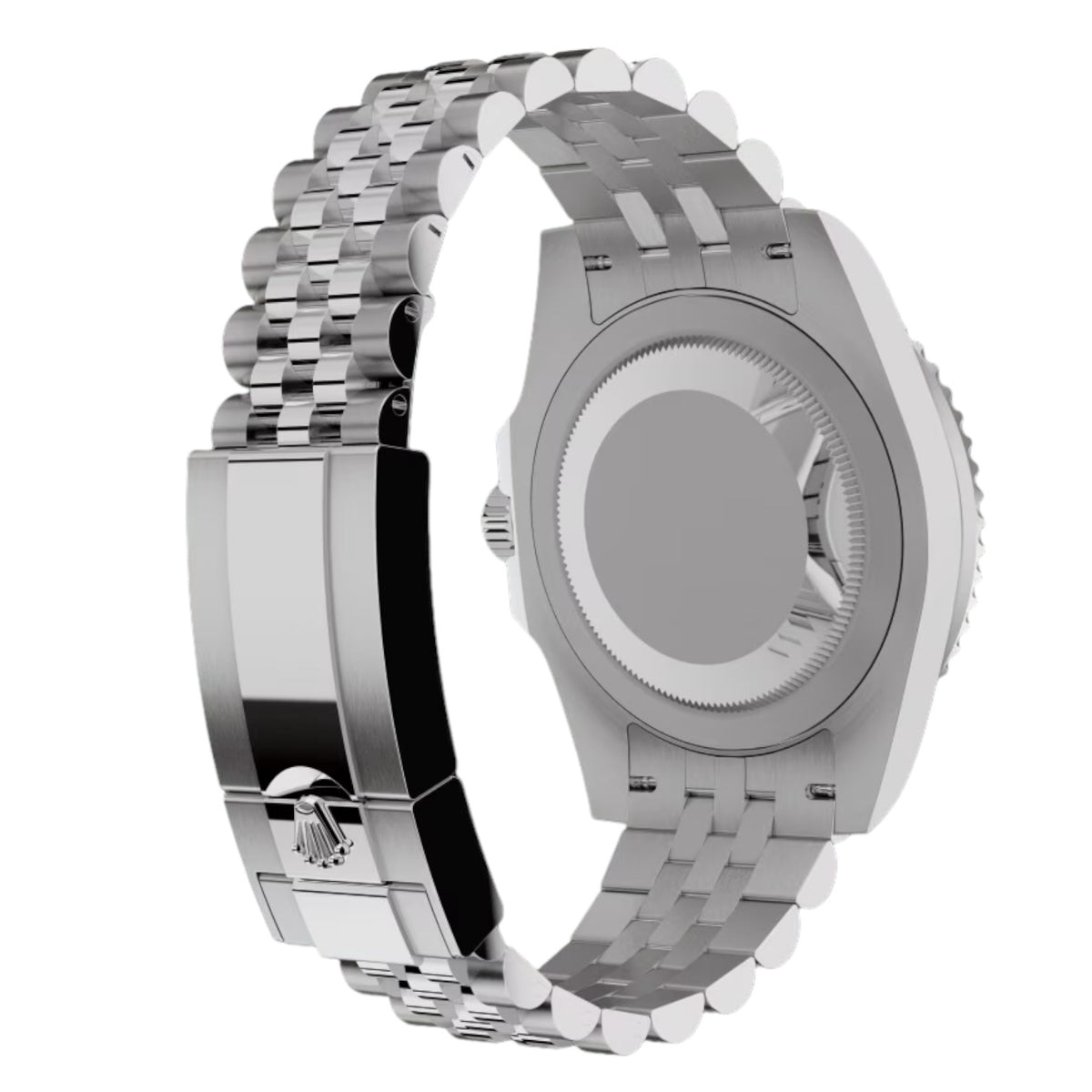 Rolex GMT-Master II men's mirror watch, black dial – view 2
