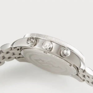 Right side angled view of Tommy Hilfiger 1792156 showing the black sport bezel and case finish