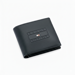 Tommy Hilfiger wallet with brand logo on a white background