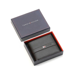 Tommy Hilfiger Men's Wallet presented in Navy Blue Gift Box