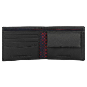 Interior of Tommy Hilfiger Wallet showing Coin Pocket and Card Slots