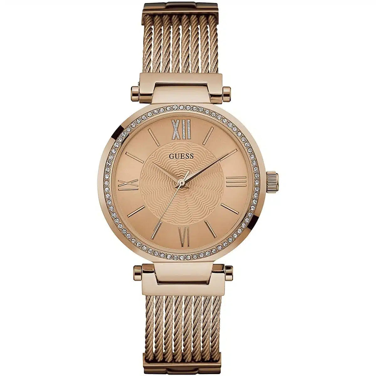 Guess Soho W0638L4 Women's Watch – Rose Gold Dial & Rose Gold Steel Strap
