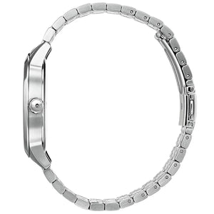 Side view photo of Boss Officer 1513615 showing case thickness and sleek crown design from Luxury Hub Store