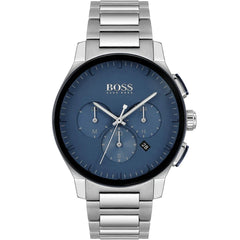 Hugo Boss 1513763 Men's Watch – Silver & Blue | Original Hugo Boss