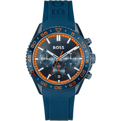 Hugo Boss 1514142 Men's Watch – Blue & Rubber | Original Hugo Boss
