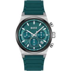 Hugo Boss 1514244 Men's Watch – Green & Rubber | Original Hugo Boss