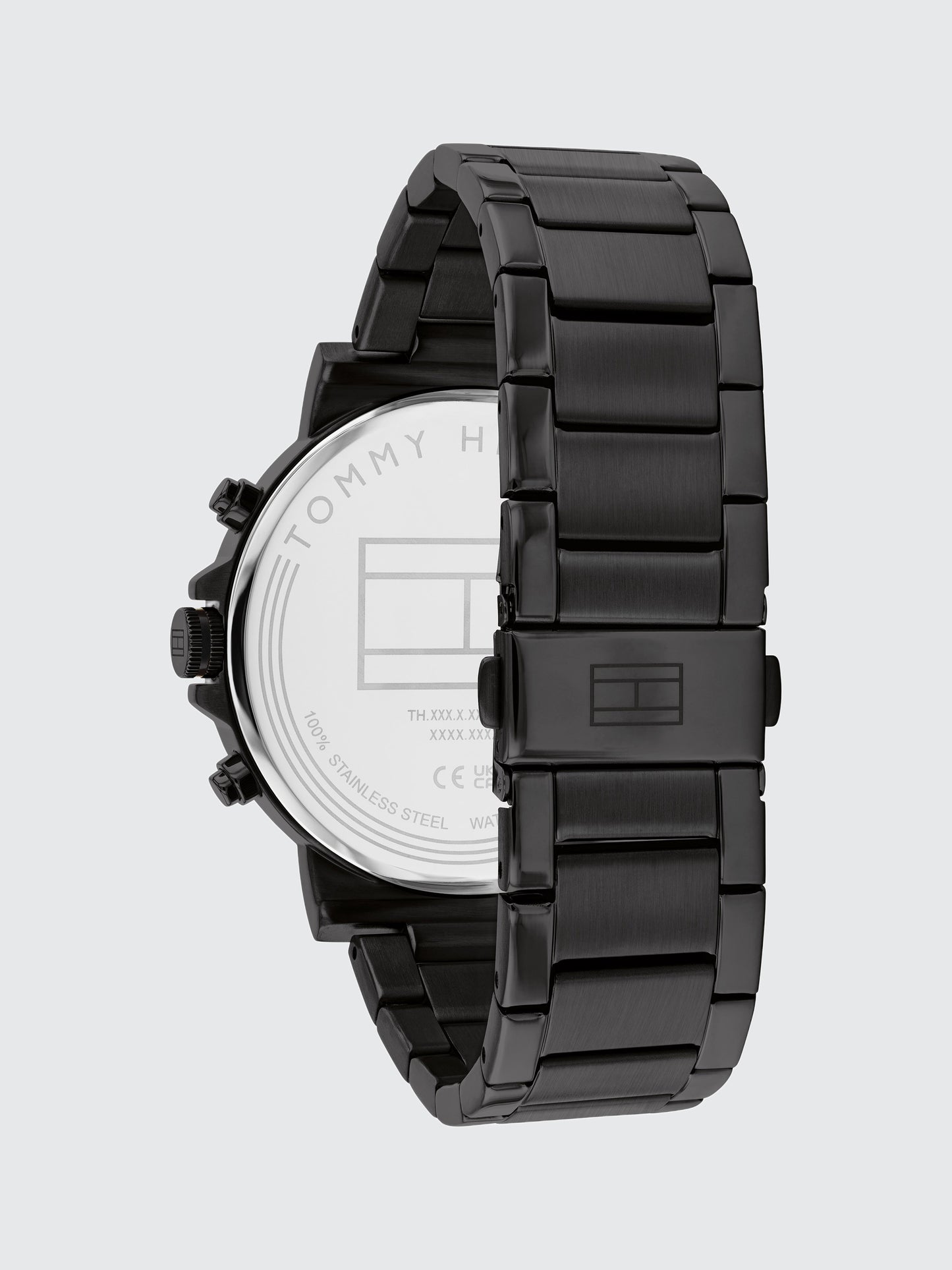 Tommy Hilfiger Men's Watch 1710590 – Black Stainless Steel