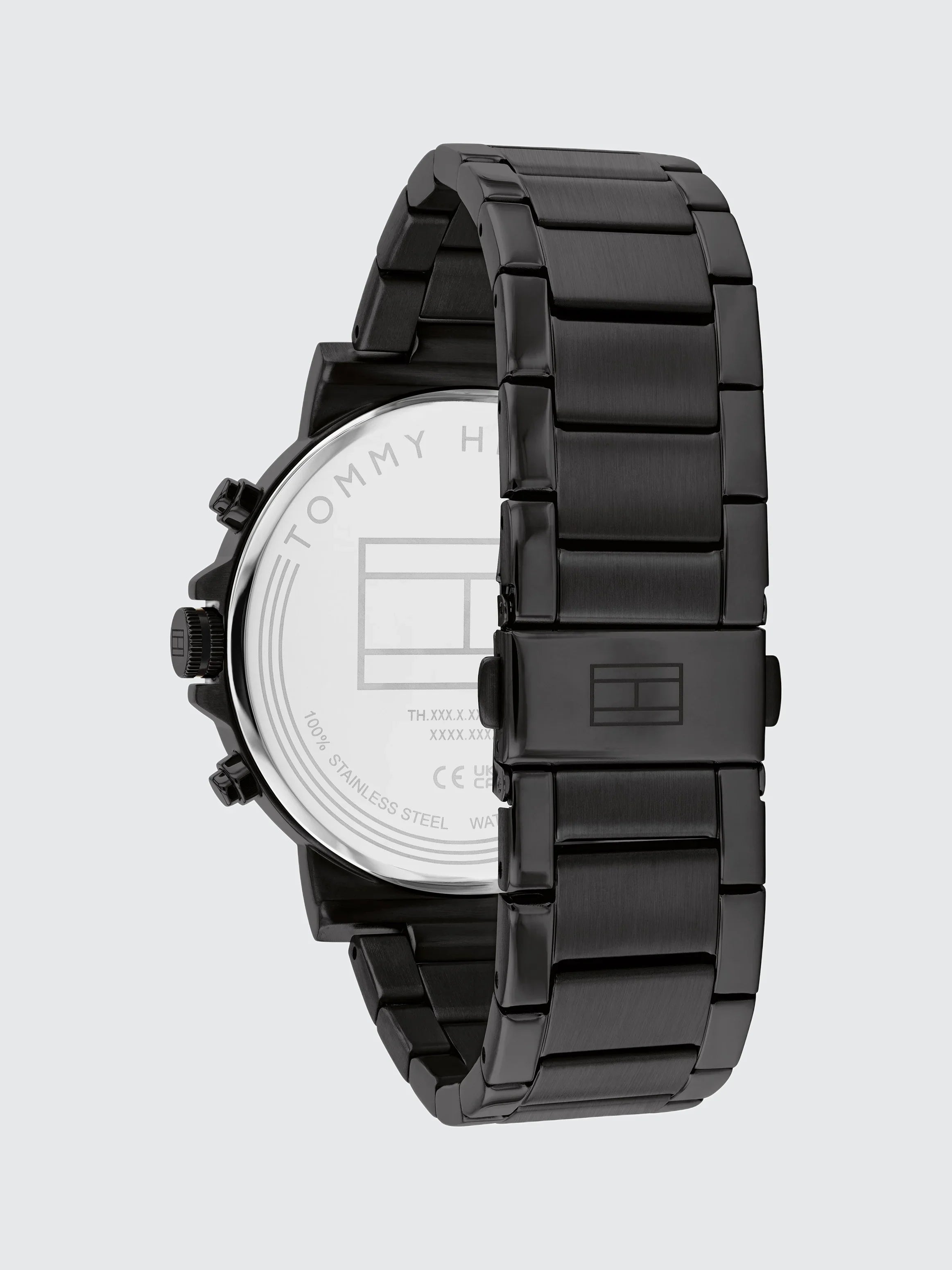 Tommy Hilfiger Men's Watch 1710590 – Black Stainless Steel - Luxury Hub Store