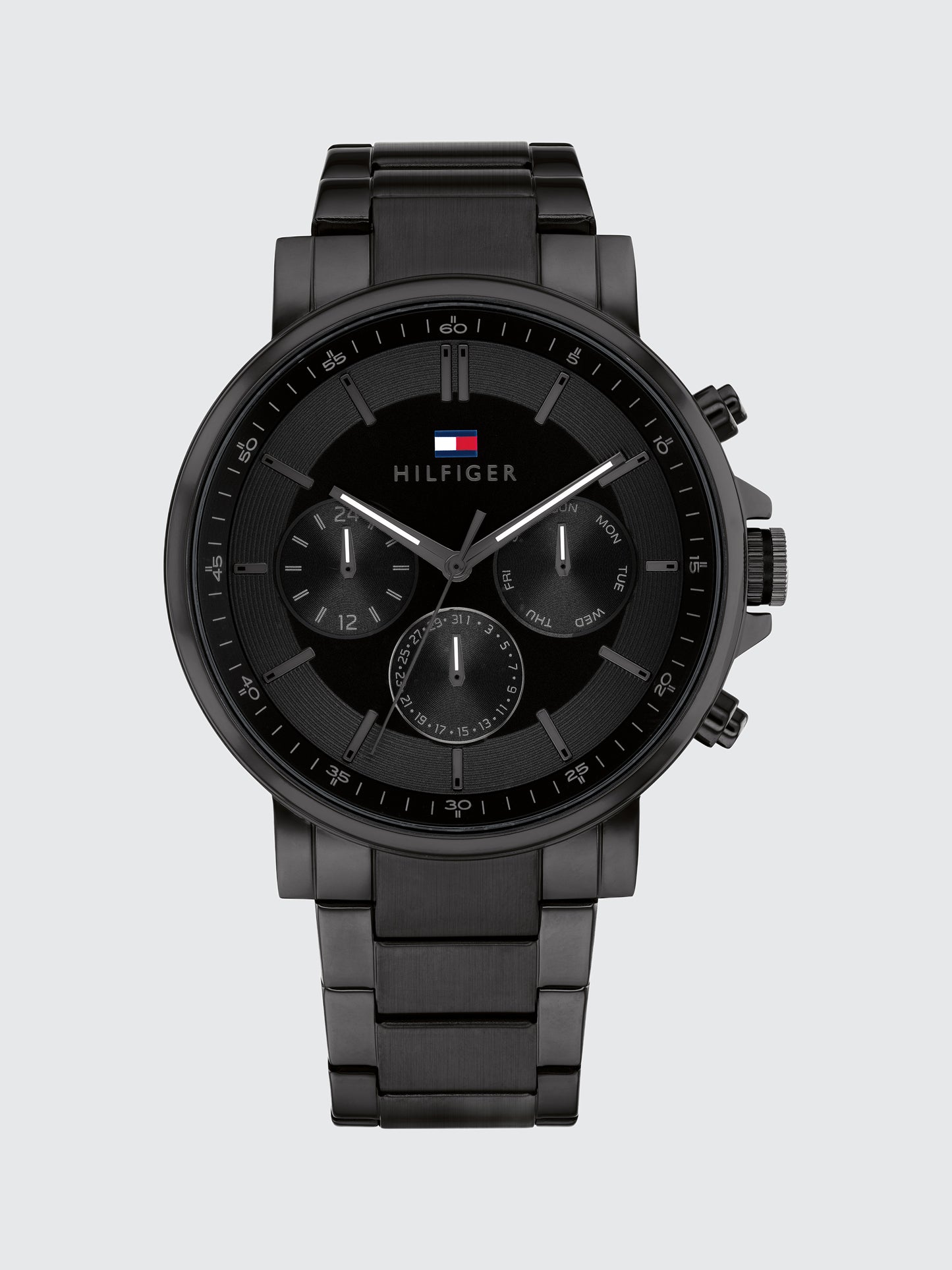 Tommy Hilfiger Men's Watch 1710590 – Black Stainless Steel