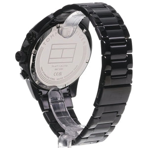 Tommy Hilfiger Lars 1710653 men's black dial watch