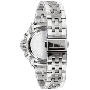 Back view photo of Tommy Hilfiger 1782222 showing the stainless steel caseback info