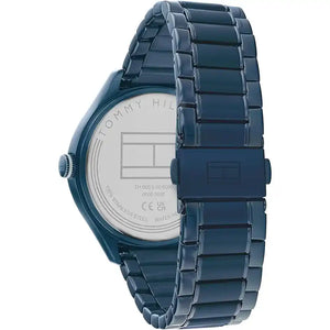 Back view photo of Tommy Hilfiger 1782656 showing the stainless steel caseback info