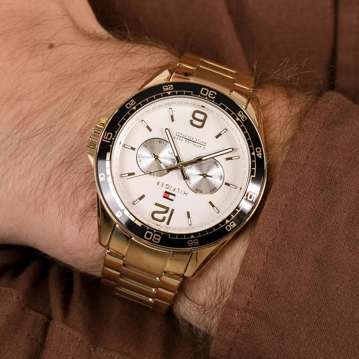 Tommy Hilfiger Erik 1791365 men's white dial watch