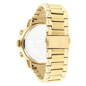Back view photo of Tommy Hilfiger 1792109 showing the stainless steel caseback