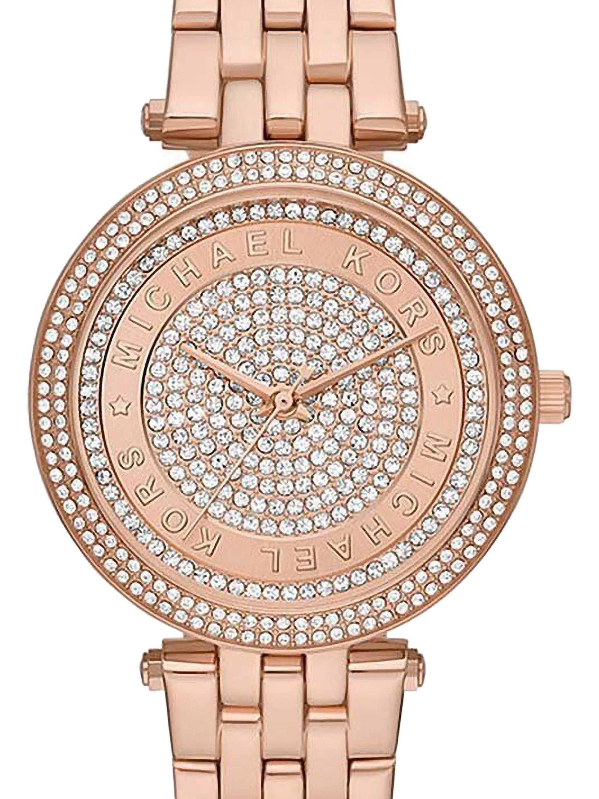 Michael Kors MK4592 Darci Mini Women’s Rose Gold Crystal Dial Watch - Luxury Hub Store