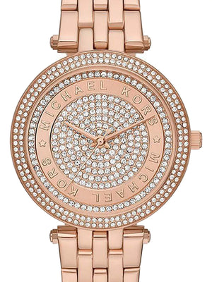 Michael Kors MK4592 Darci Mini Women’s Rose Gold Crystal Dial Watch - Luxury Hub Store