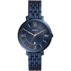 es4094-fossil-original-women-metal-classic-battery-navy-dial-blue-strap-wrist-close-up