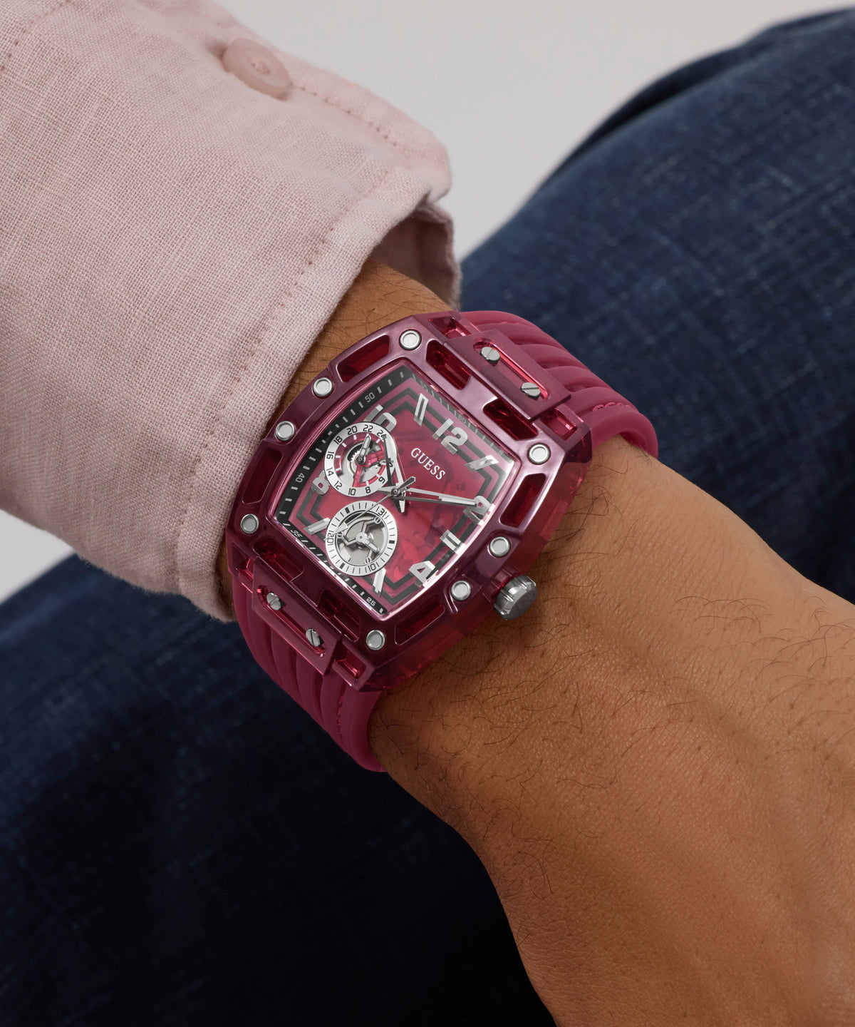 Guess Phoenix GW0499G12 Men's watch - detail view