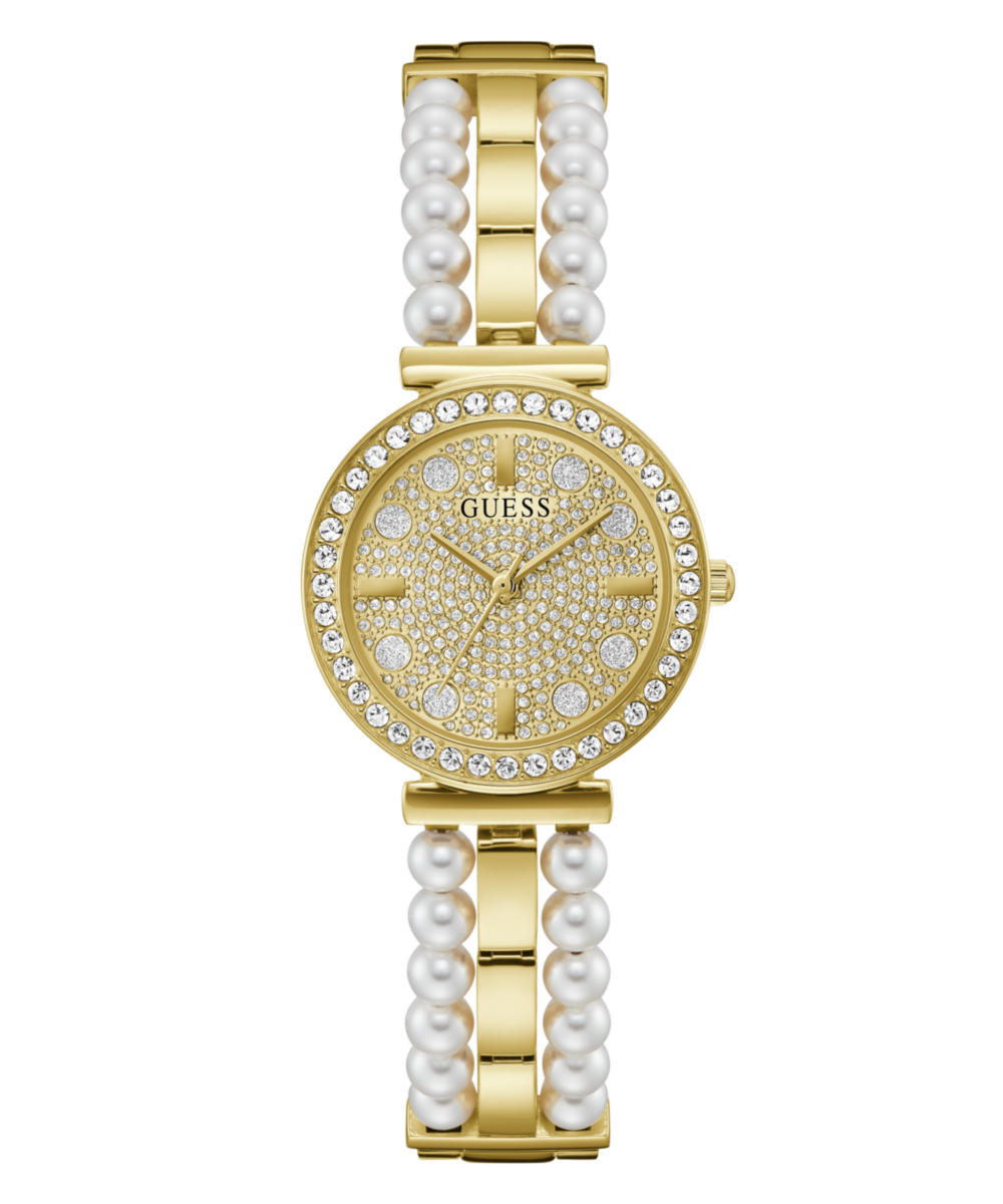 Guess Gala GW0531L2 Women's watch - champagne dial gold-tone steel