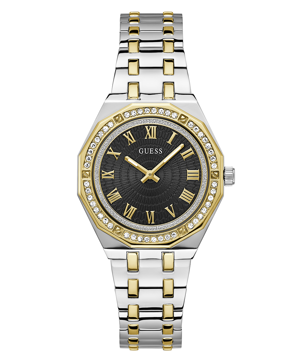 Guess Desire GW0770L4 Women's Watch – Black Dial & Two-Tone Stainless Steel Strap