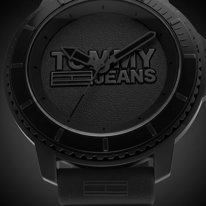 Tommy Jeans Tokyo Men's Analog Watch – Black Silicone Strap 1792001 - Luxury Hub Store