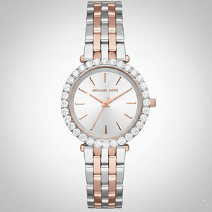 Michael Kors MK4515 Darci Women’s Two-Tone Crystal Dial Watch - Luxury Hub Store