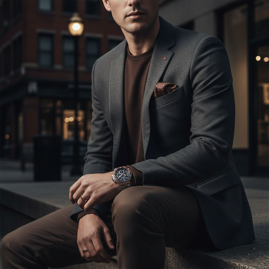 Michael Kors MK8725 Men’s Black Dial Two-Tone Stainless Steel Bayville Chronograph Watch - Luxury Hub Store